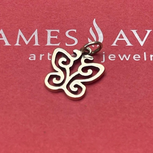 James Avery 14k yellow gold butterfly charm